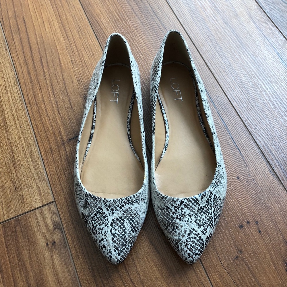 Snake skin flats - Picture 1 of 1